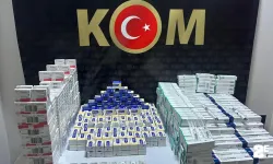 Kaçak ilaçlar polisten kaçamadı!