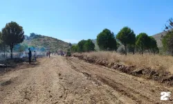 Otluk alanda korkutan yangın!
