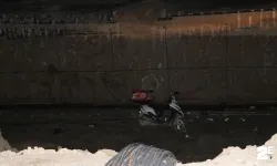 4 metrelik çukura uçtu!