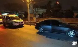 Aracını polisin üzerine sürdü