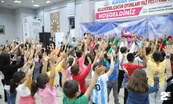 Çocukların festival coşkusu