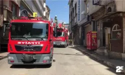Elazığ'da korkutan otel yangını