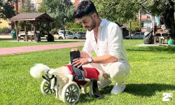 Köpeği felç kaldıktan sonra Müslüman oldu