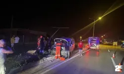 Trafik kazasında can pazarı