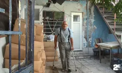 Yangından son anda kurtarıldı