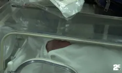 100. Yılın ilk bebeği 'Ata' oldu