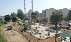 Alpu’da park ve korkuluk projesi