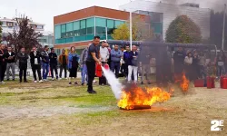 Eskişehir'de gerçek gibi tatbikat