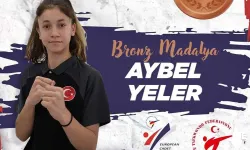 Eskişehirli Aybel Avrupa 3’üncüsü oldu