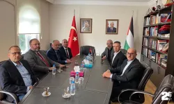 SES Partisi’nden Filistin Büyükelçiliği’ne destek ziyareti