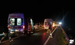 Arıza yapan otomobilinden inen sürücüye başka bir araç çarptı