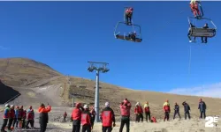 Ekiplerden gerçeğini aratmayan tatbikat