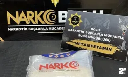 Metamfetamin ile yakalandı