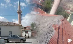 Tarihi caminin yenileme çalışması başladı