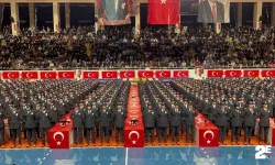 750  polis mezunu kadın yemin töreninde