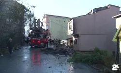 Alevler binaya sıçradı