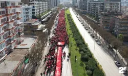 Binlercesi Filistin için yürüdüler