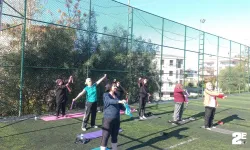 Güne sabah sporuyla başlıyorlar