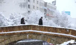 Kar yağışı etkili oldu: Kartpostallık görüntüler ortaya çıktı