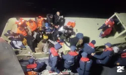 Teknede 44 kaçak göçmen yakalandı