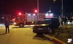 Trafik kazası: 3 kişi yaralandı, kaçanlar aranıyor!