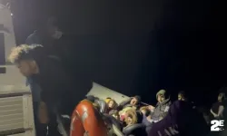 Yunan unsurlarınca ölüme terk edilen 33 kaçak göçmen yakalandı