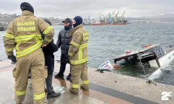 Çaresiz bakışlar önünde sulara gömüldü