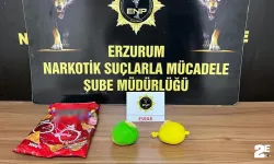 Cips paketinden uyuşturucu çıktı