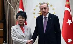 Cumhurbaşkanı, Japonya Dışişleri Bakanı Yoko’yu kabul etti