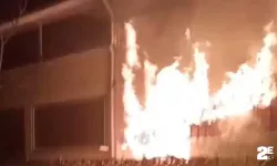 Düzce’de tek katlı ev alev alev yandı: 1 ölü