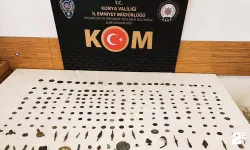 Konya’da tarihi eser kaçakçılarına operasyon