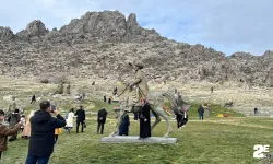 Turistler Sivrihisar'a akın ettiler