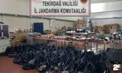 3 ton nargile tütünle yakalandılar
