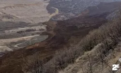 Erzincan’da maden sahasında toprak kayması