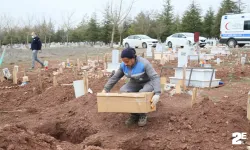 Eskişehir'de yürek yakan defin