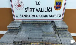 Jandarma ekipleri yüzlerce kaçak sigara ele geçirdi