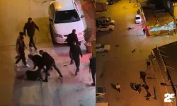 Tokat’ta sandalyeli kavga kamerada