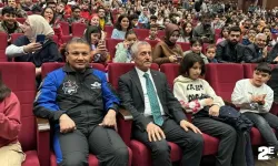 Türkiye'nin astronotu öğrencilerle buluştu