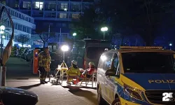 Almanya'da 65 yaşındaki kadın, hastanede meşale yakıp kendisini odaya kilitledi