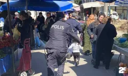 Bebek firarda...Emniyeti peşine taktı, pazarı karıştırdı