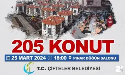 Çifteler'de 205 adet TOKİ konutunun anahtarı teslim edilecek