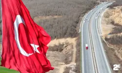 Dev Türk bayrağı gururlandırıyor