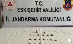 Eskişehir’de tarihi eser satan şüpheli jandarma tarafından yakalandı