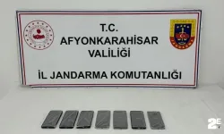 Jandarma ekiplerinden kaçak telefon operasyon