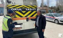 Mart ayında okul servislerine denetim yapıldı