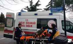 Motosiklet sürücüsü ucuz yırttı