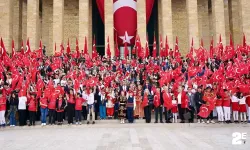 Başkent, binalar, kırmızı beyaz, görsel şölen, havadan görüntüleme