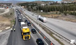 Bayram yoğunluğu trafiği kilitledi