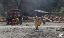 Orman yangınlarına karşı eğitim aldılar