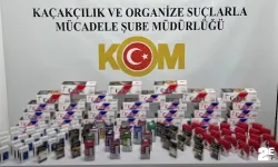 Sigara kaçakçılığı yapan sağlık çalışanı yakalandı